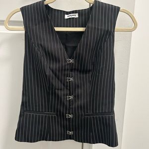 Rumored pinstriped vest
